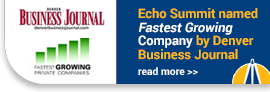 Echo Summit Named Fastest Growing Company by Denver Business Journal